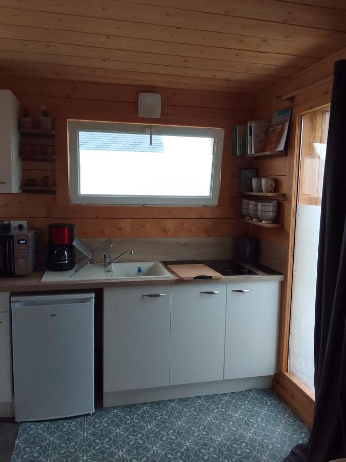 Tiny House Dans Jardin Arbore Perros-Guirec Exteriér fotografie